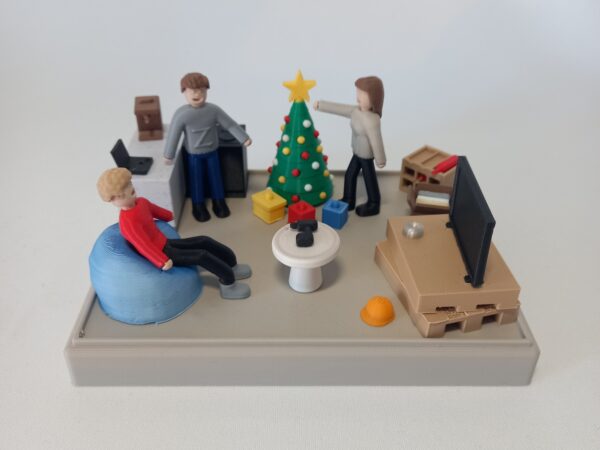 3d nyomtatott karacsonyi ajandek